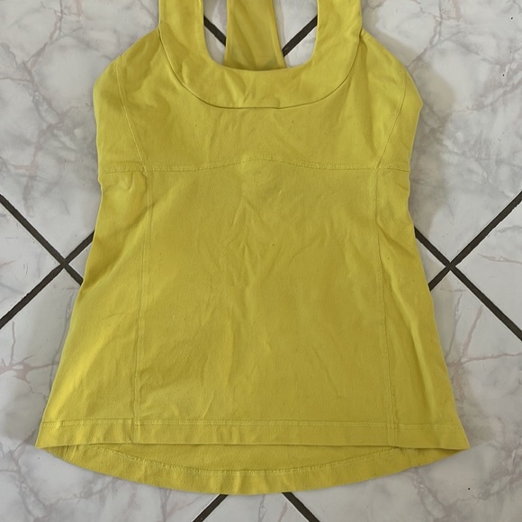 Lululemon yellow tank - Picture 2 of 4